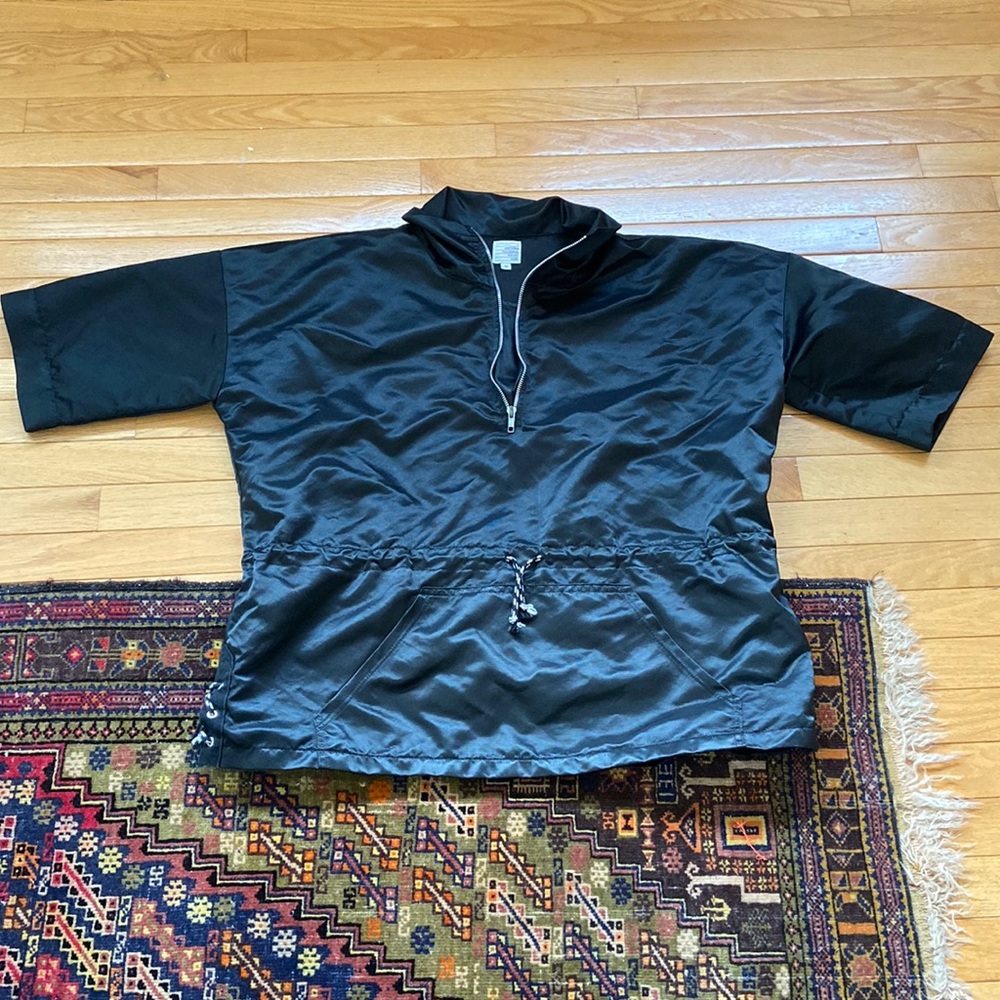 3/4 sleeve rain coat top